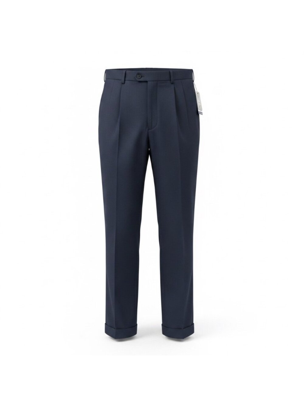 George Mens Navy Blue Dress Pants Trousers Size 36X32